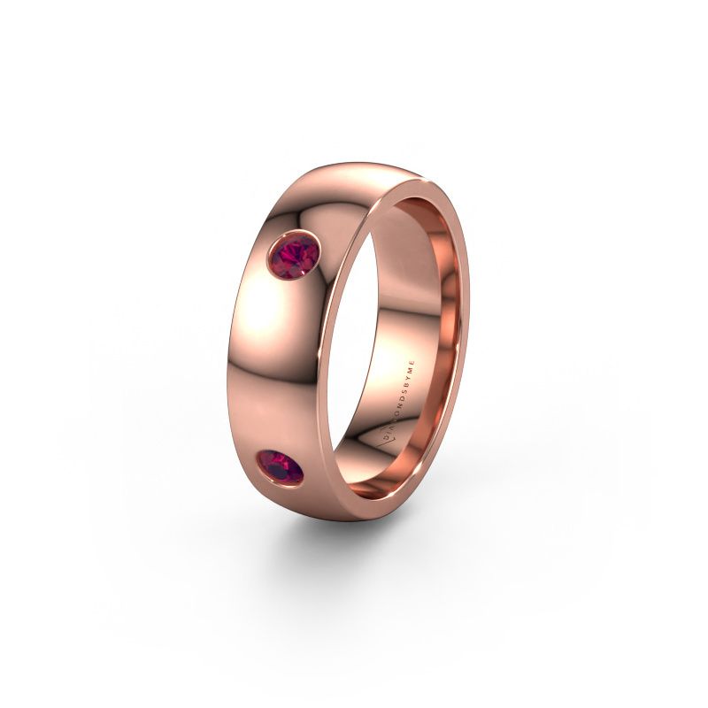 Ehering WH0104L26BP 585 Roségold Rhodolit ±6x2 mm