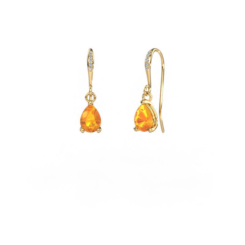 Ohrhänger Laurie PER 2 585 Gold Citrin 7x5 mm