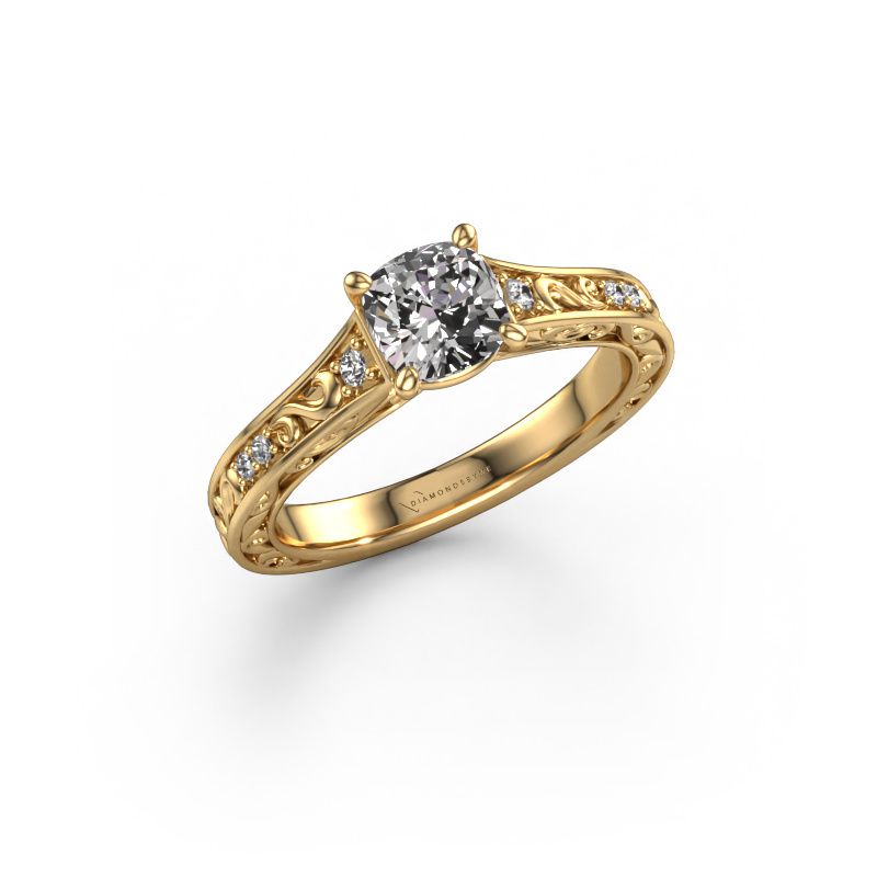 Verlovingsring Mallory CUS 585 goud diamant 1.00 crt