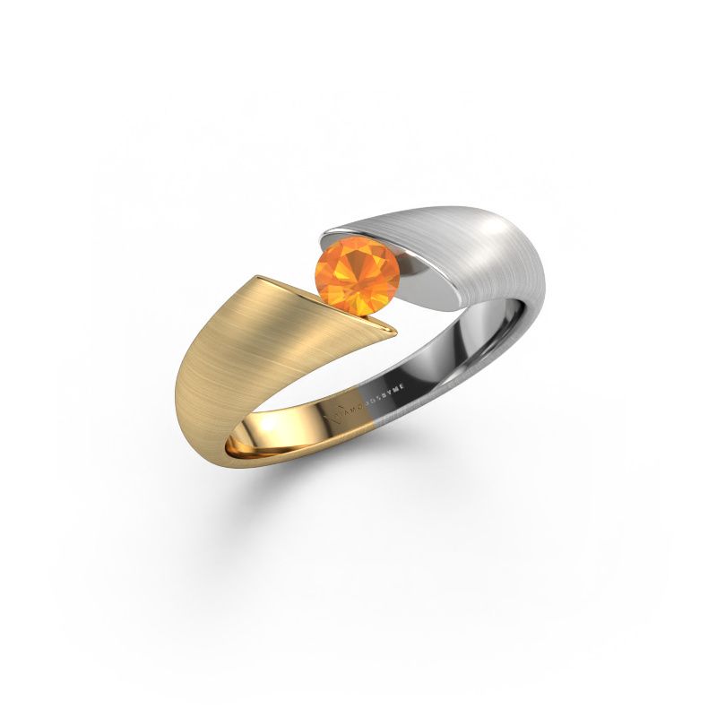 Ring Hojalien 1 585 gold citrin 4.2 mm