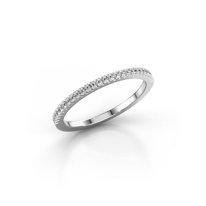 Afbeelding van Aanschuifring SRH0539C10H2<br/>950 platina<br/>Diamant 0.135 crt