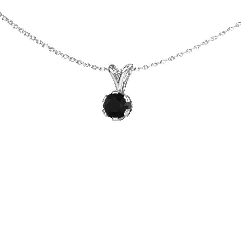 Anhänger Julia 950 Platin Schwarz Diamant 0.60 crt