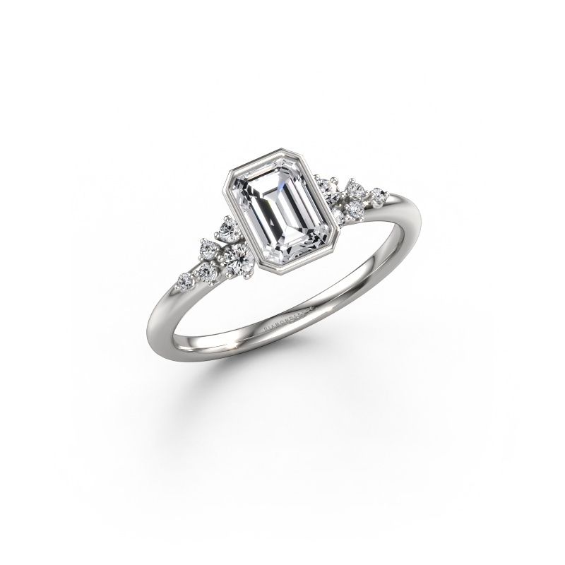 Verlobungsring Aliyah EME 585 Weißgold Lab-grown Diamant 0.90 crt