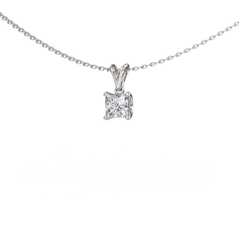 Hanger Sam SQR 950 platina lab-grown diamant 0.50 crt