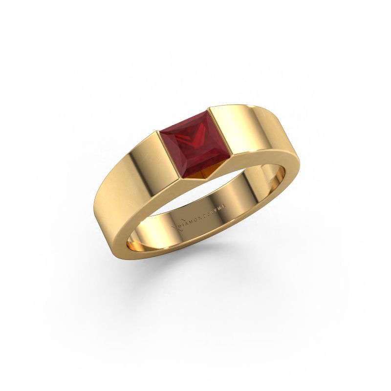 Verlobungsring Arlena 1 585 Gold Rubin 4 mm
