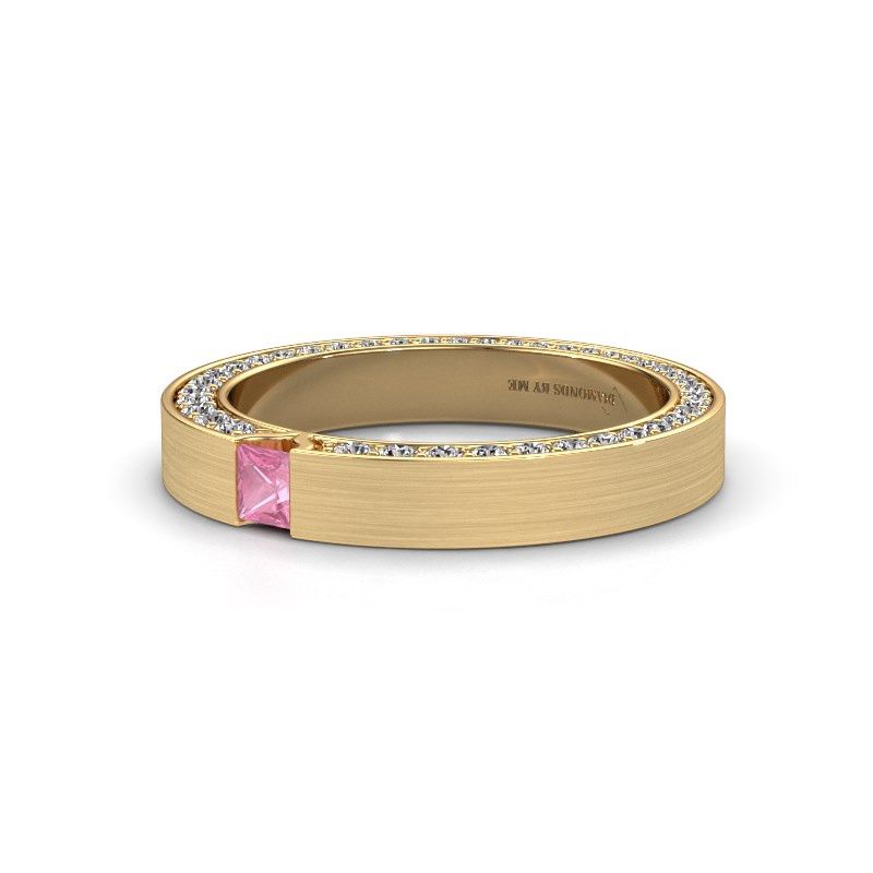 Image de Alliance WH2140L14B<br/>585 or jaune ±3&comma;5x2 mm<br/>Saphir rose