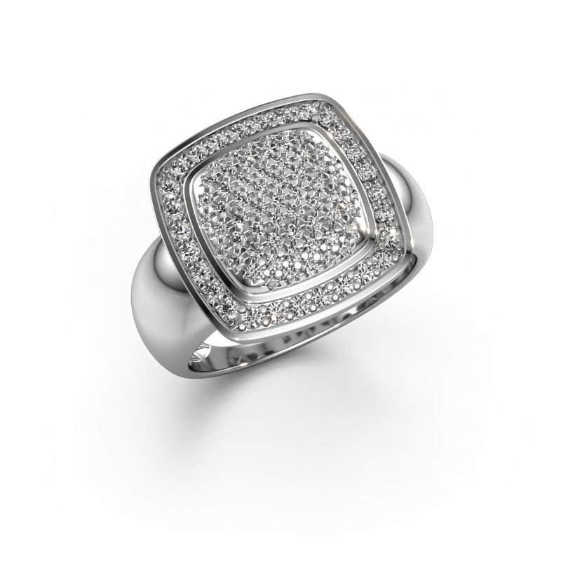 Ring Paige 585 white gold lab grown diamond 0.658 crt