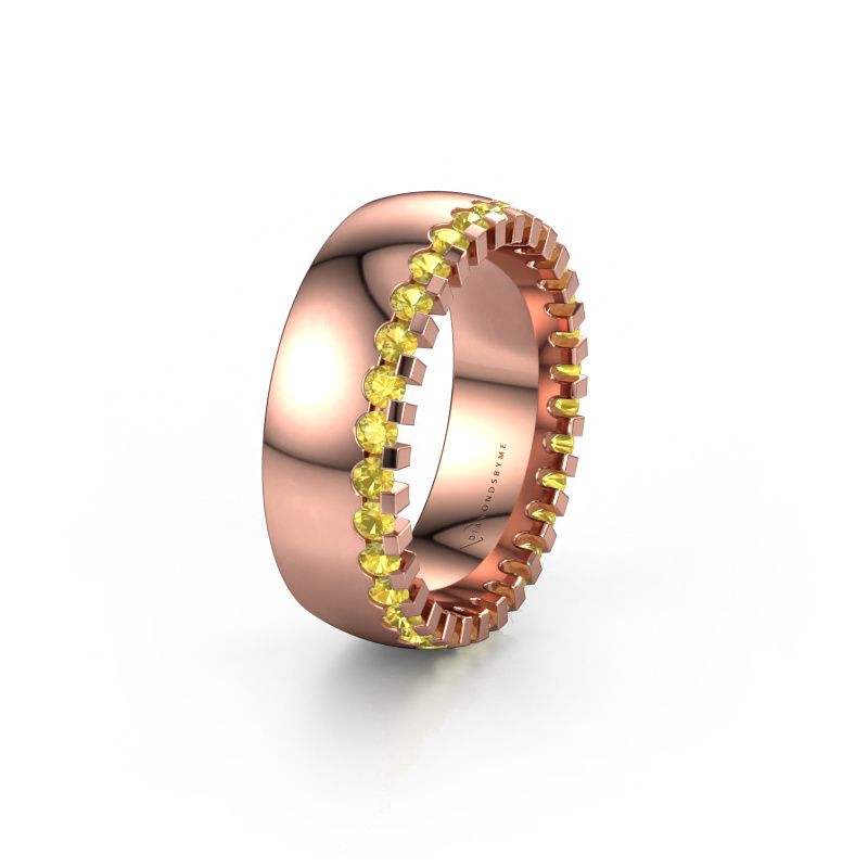 Ehering WH6120L27C 585 Roségold Gelb Saphir ±7x2.2 mm