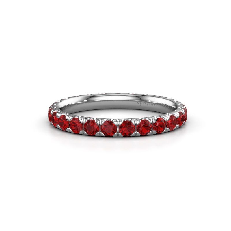 Image of Ring Jackie 2.3<br/>585 white gold<br/>Ruby 2.3 Mm