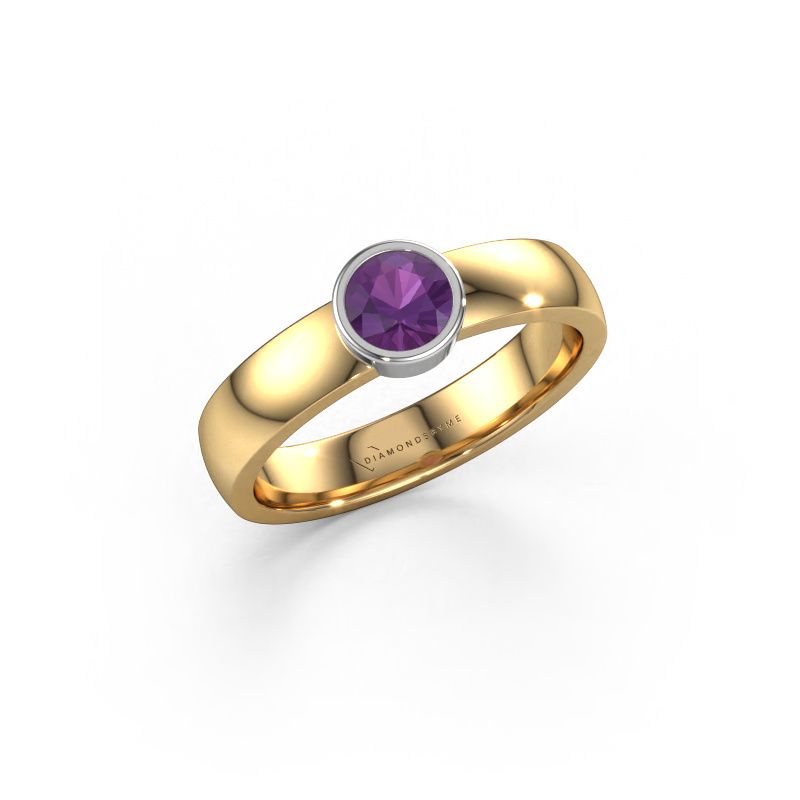 Ring Ise 1 585 gold amethyst 4.7 mm