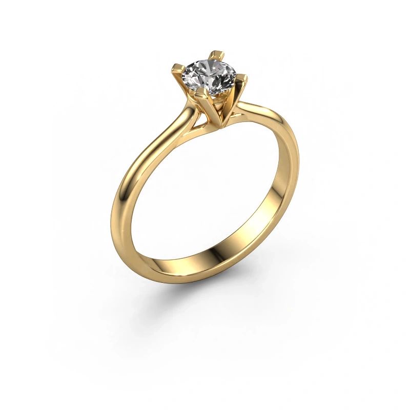 Engagement ring Isa 1 585 gold diamond 0.40 crt