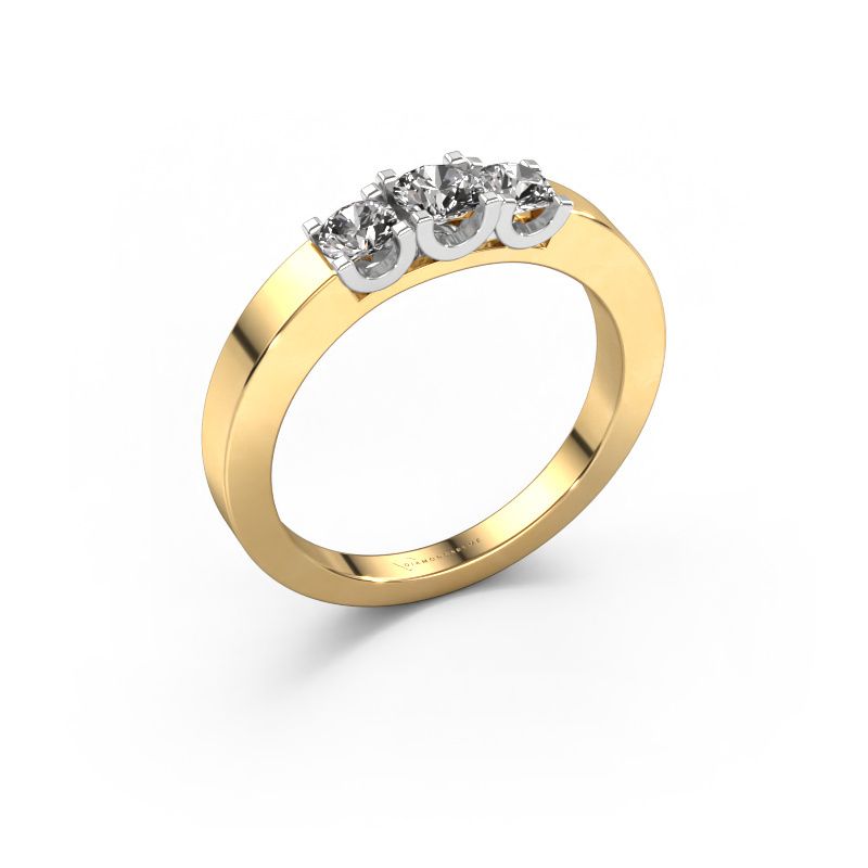 Ring Selina 1 585 gold diamond 0.50 crt