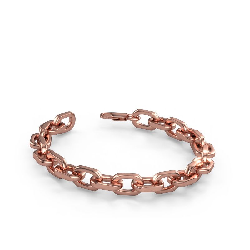 Lien bracelet Anchor 1 10mm 585 or rose