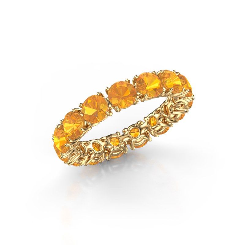 Bild von Ring vivienne 4.2<br/>585 Gold<br/>Citrin 4.2 mm