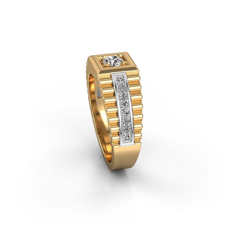 Image of Men's ring maikel<br/>585 gold<br/>Lab-grown diamond 0.54 crt