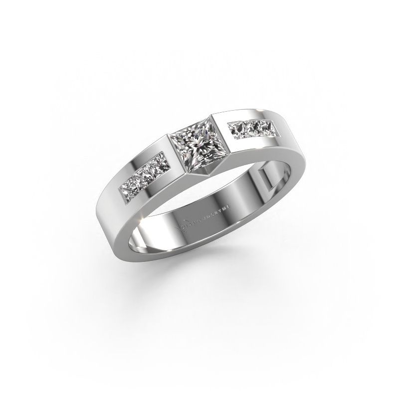 Verlobungsring Arlena 2 585 Weißgold Diamant 0.70 crt