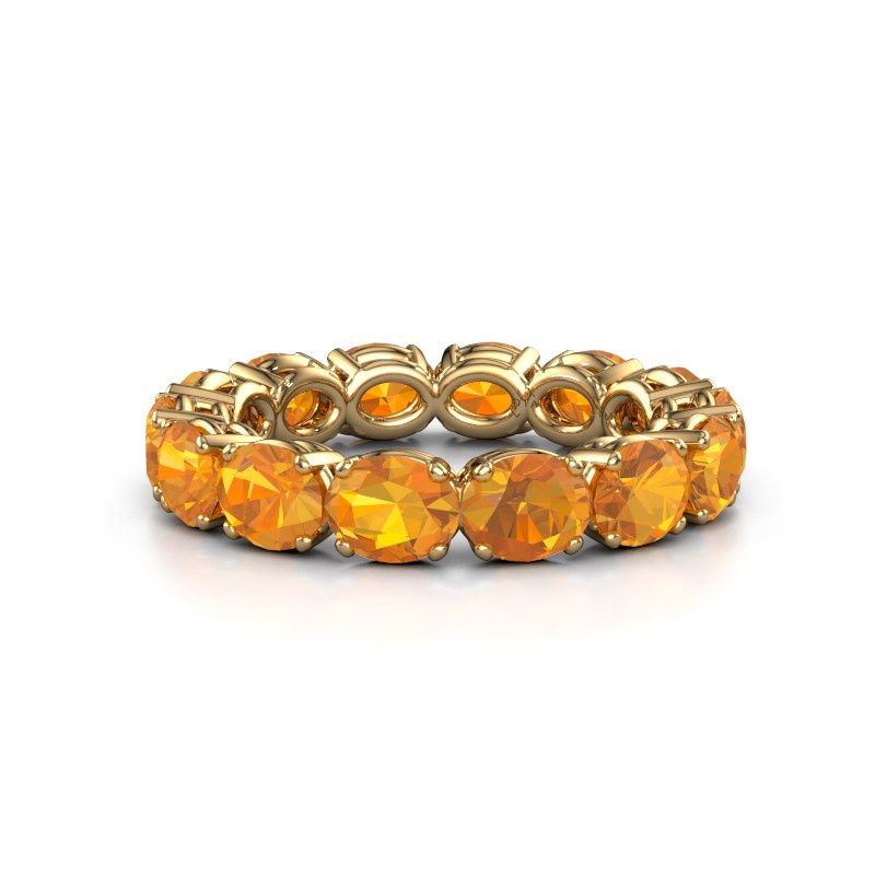 Bild von Ring vivienne ovl 5x4<br/>585 Gold<br/>Citrin 5x4 mm