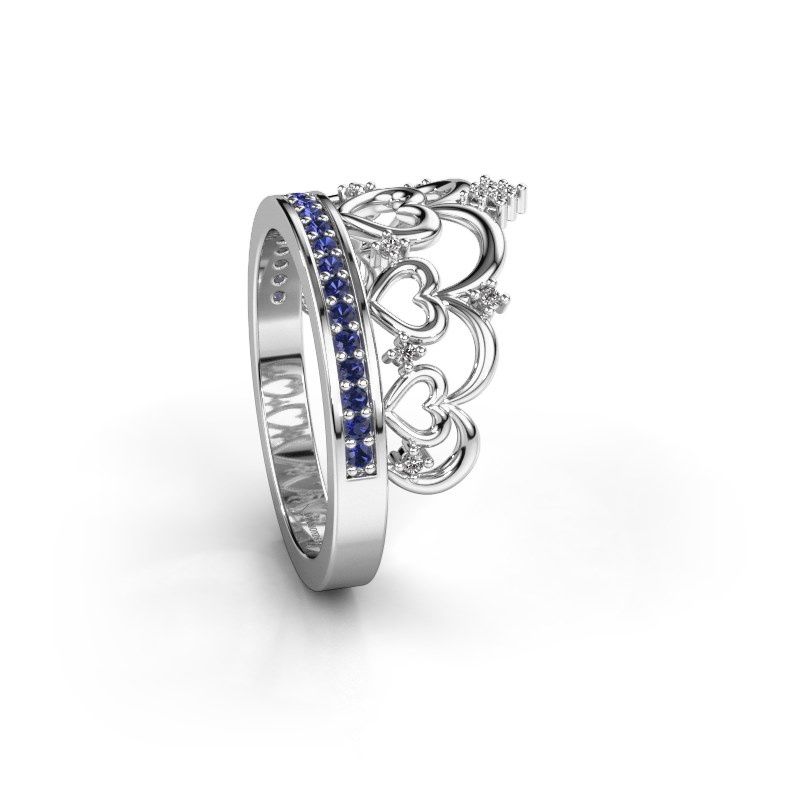 Image of Ring Kroon 2 585 white gold sapphire 1.2 mm