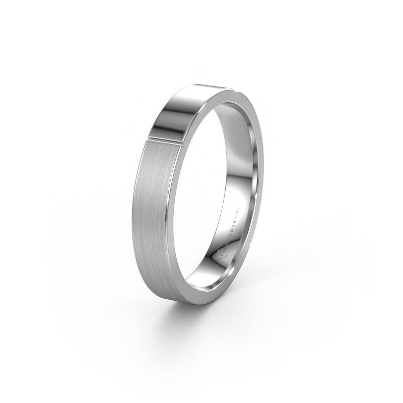 Wedding ring WH1100M14AMP 585 white gold ±0.16x0.07 in