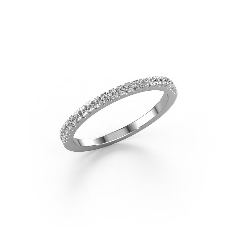 Vorsteckring SRH0539C10H4 585 Weißgold Diamant 0.173 crt