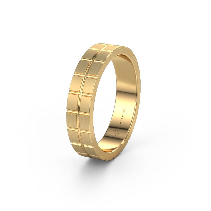 Wedding ring WH2011M65BM 585 gold ±5x2 mm