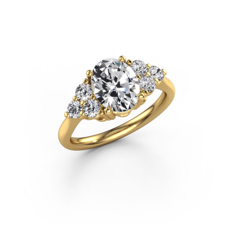 Verlobungsring Serenity OVL 585 Gold Diamant 2.34 crt