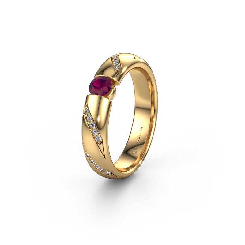 Alliance WH2102L34A 585 or jaune rhodolite ±5x1.7 mm