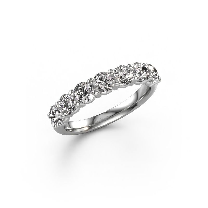 Ring Heddy Half 950 Platin Lab-grown Diamant 0.72 crt