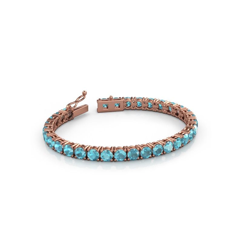 Tennisarmband Shirley 5.0 585 Roségold