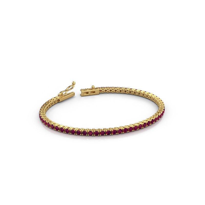 Tennisarmband Shirley 2.4 585 goud 2.4 mm