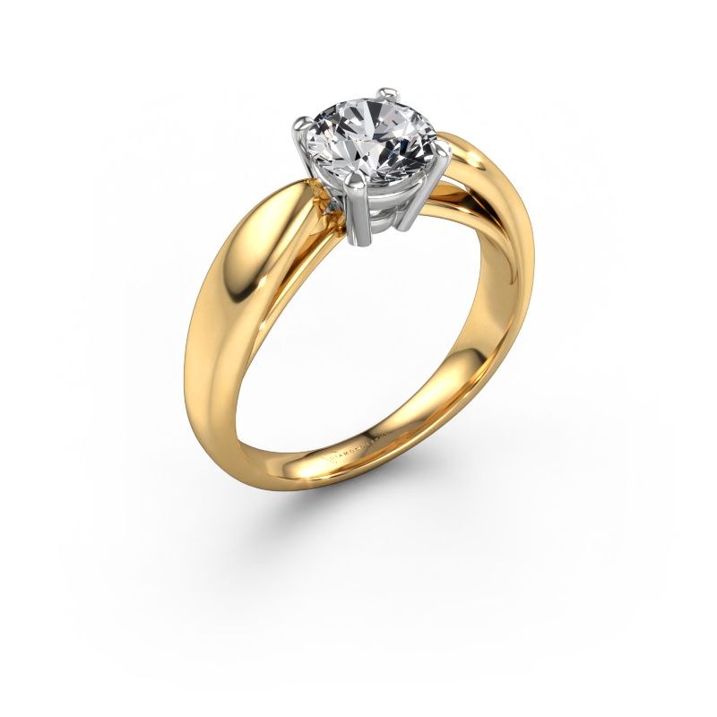 Verlovingsring Nichole 585 goud lab-grown diamant 1.00 crt