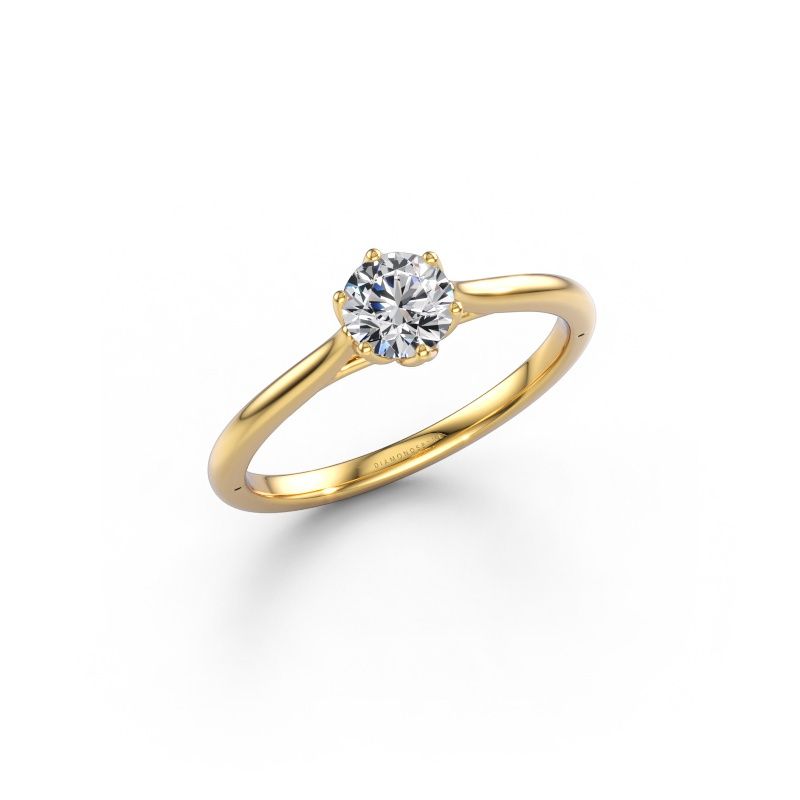 Verlobungsring Winona RND 585 Gold Diamant 0.40 crt