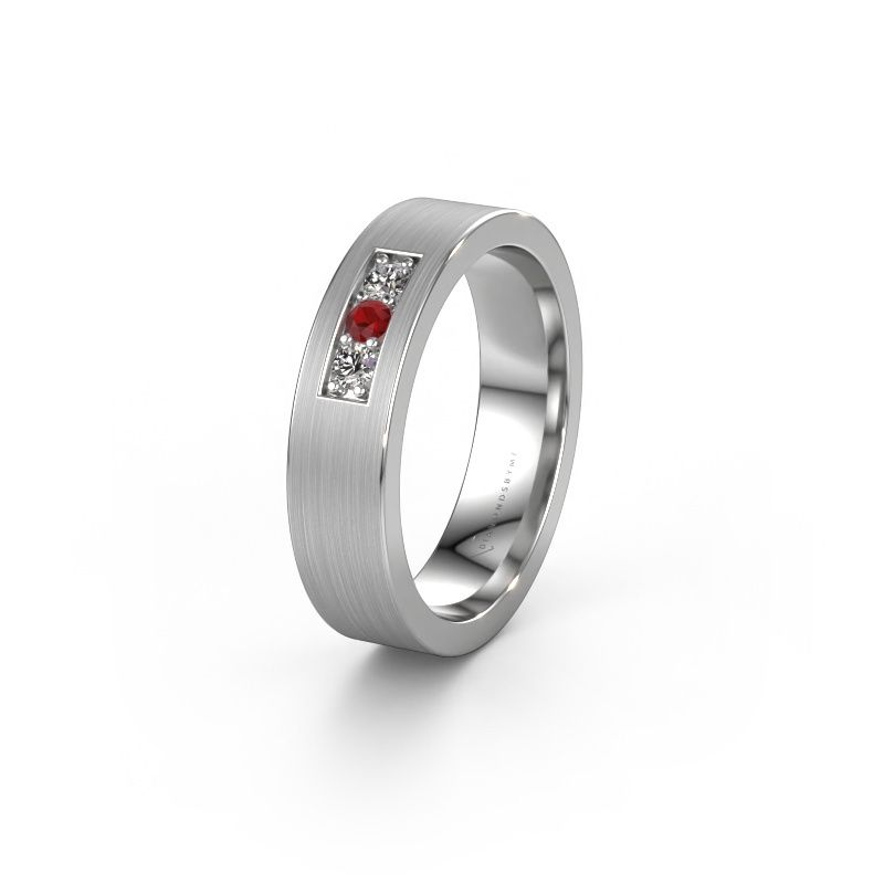 Ehering WH0110L15BM 950 Platin Rubin ±5x2 mm