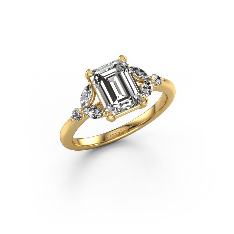 Verlovingsring Megan EME 585 goud lab-grown diamant 1.05 crt