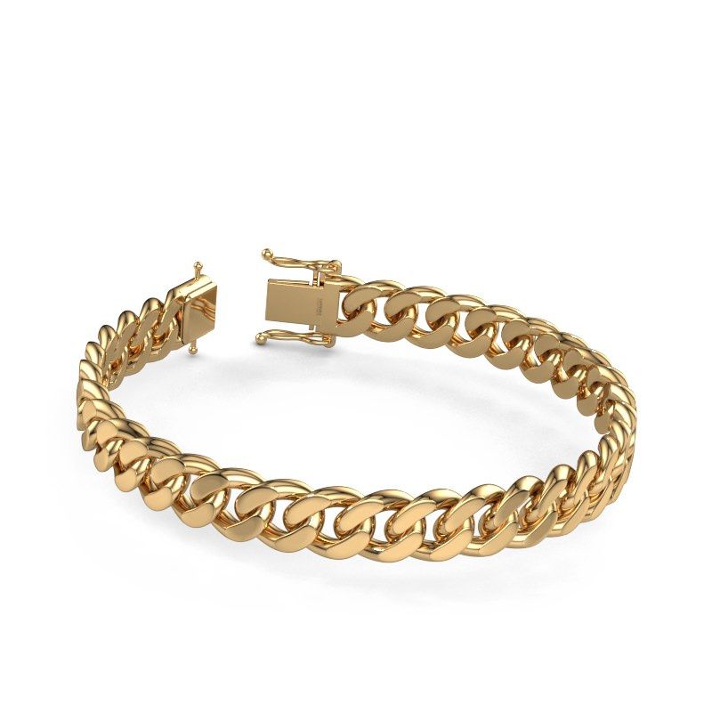 Panzer Armband ±10 mm 585 Gold