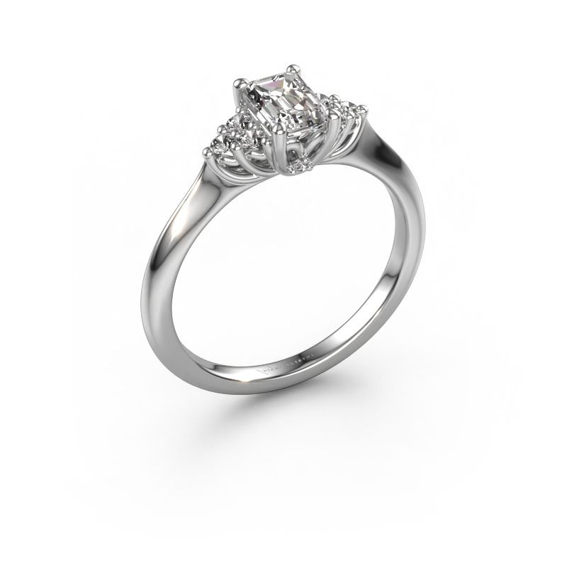 Engagement ring Felipa EME 585 white gold diamond 1.033 crt