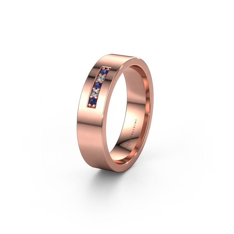 Alliance WH0111L15AP 585 or rose saphir ±5 x 1,7 mm