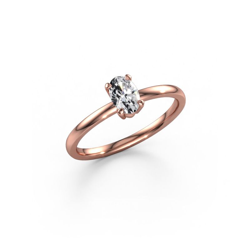 Verlobungsring Lynelle 1 585 Roségold Lab-grown Diamant 0.40 crt