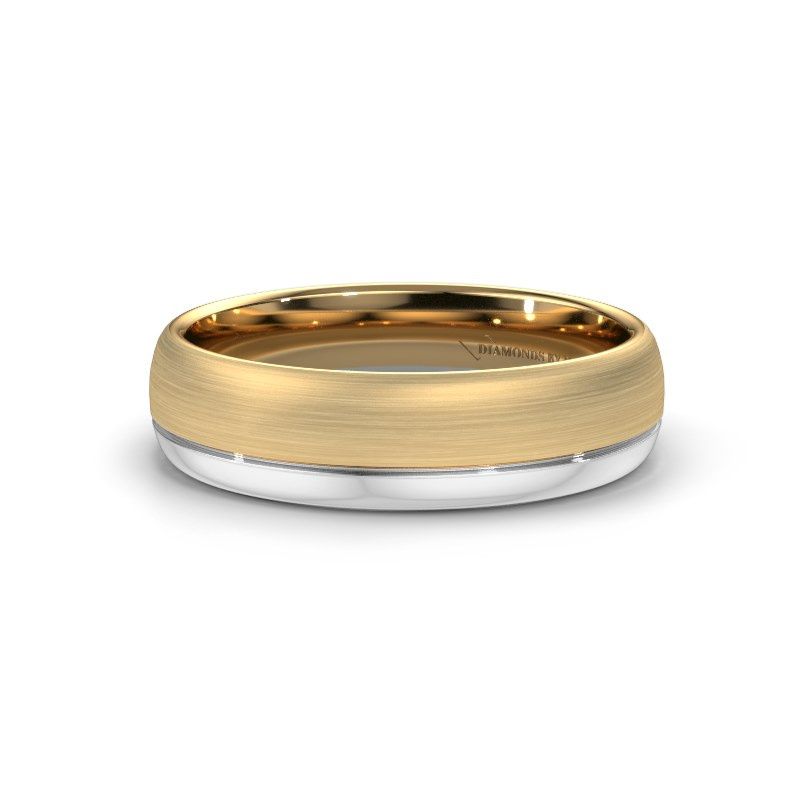 Image of Wedding ring WH0300M36BPM<br/>585 gold ±6x2 mm