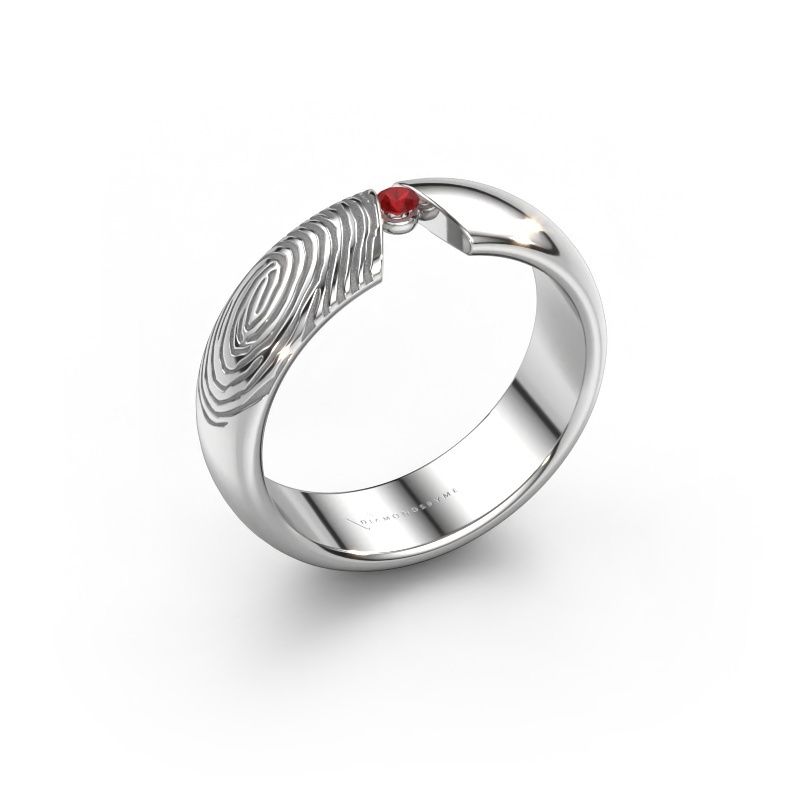 Alliance Leonila 950 platine ±5,5x1.8 mm rubis