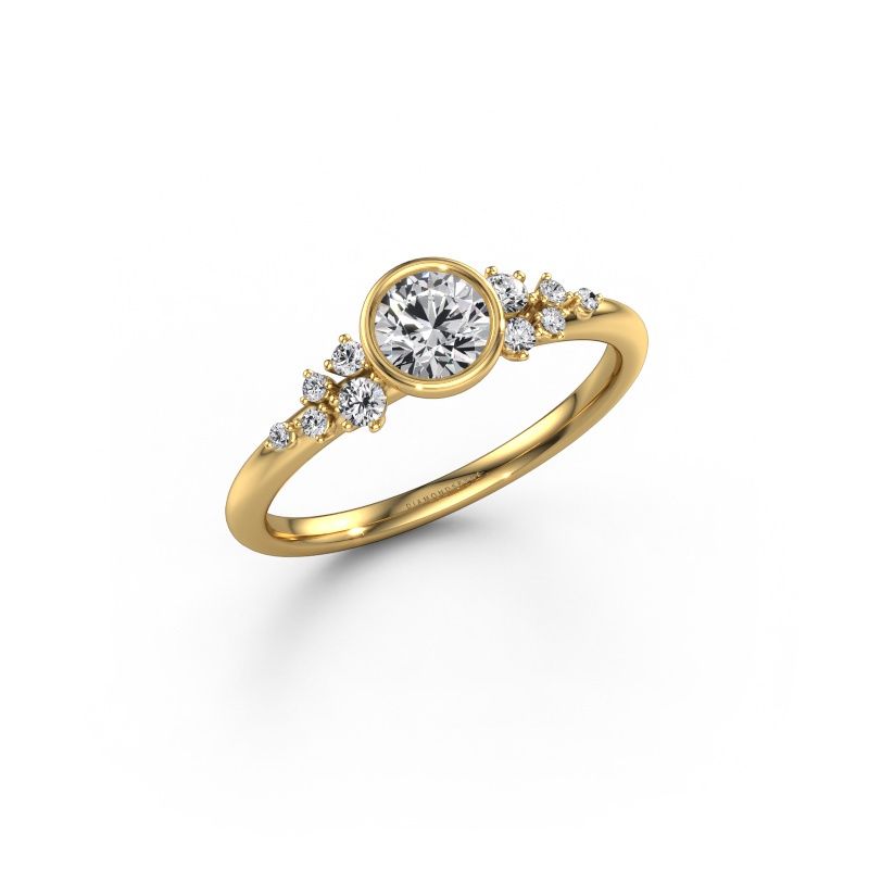 Engagement ring Aliyah RND 585 gold diamond 0.40 crt