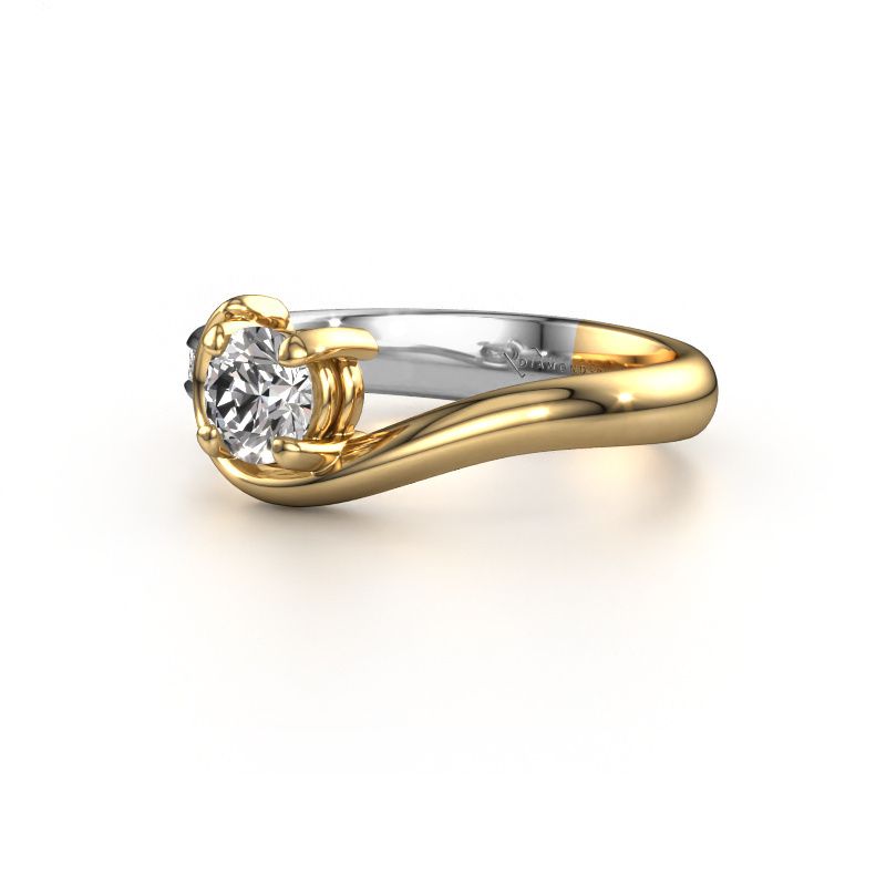 Afbeelding van Verlovingsring Ceylin 585 goud diamant 0.50 crt