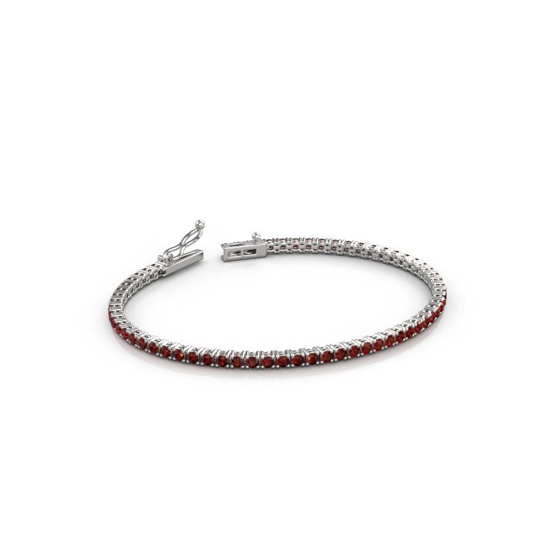 Tennisarmband Shirley 2.2 585 witgoud 2.2 mm