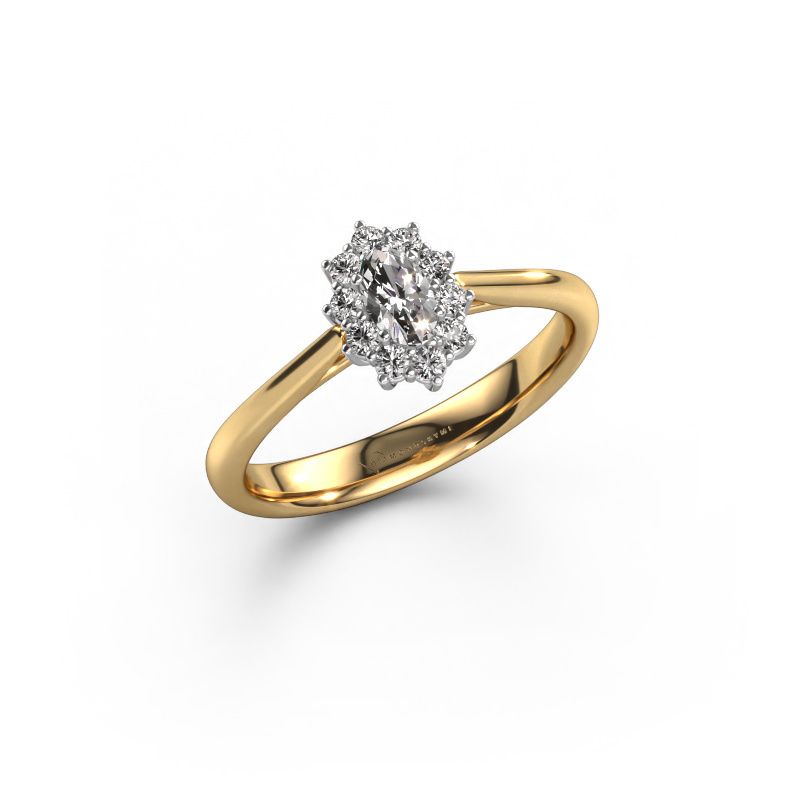 Verlobungsring Leesa 1 585 Gold Diamant 0.23 crt