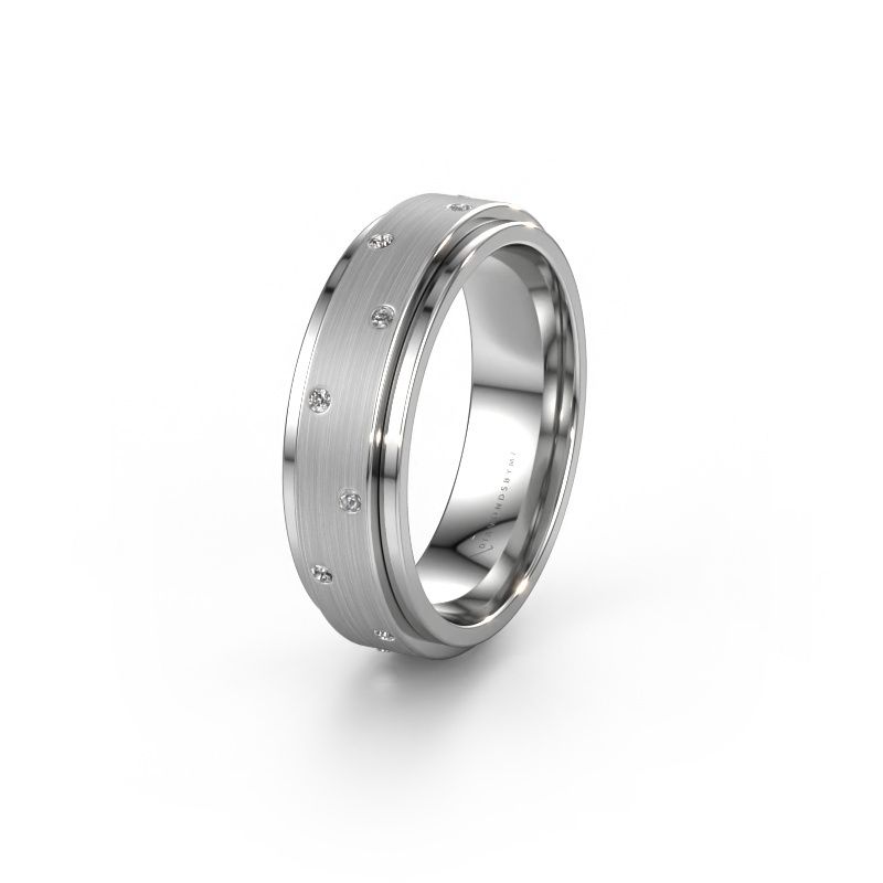Alliance WH2134L 585 or blanc zircone ±6 x 2,2 mm