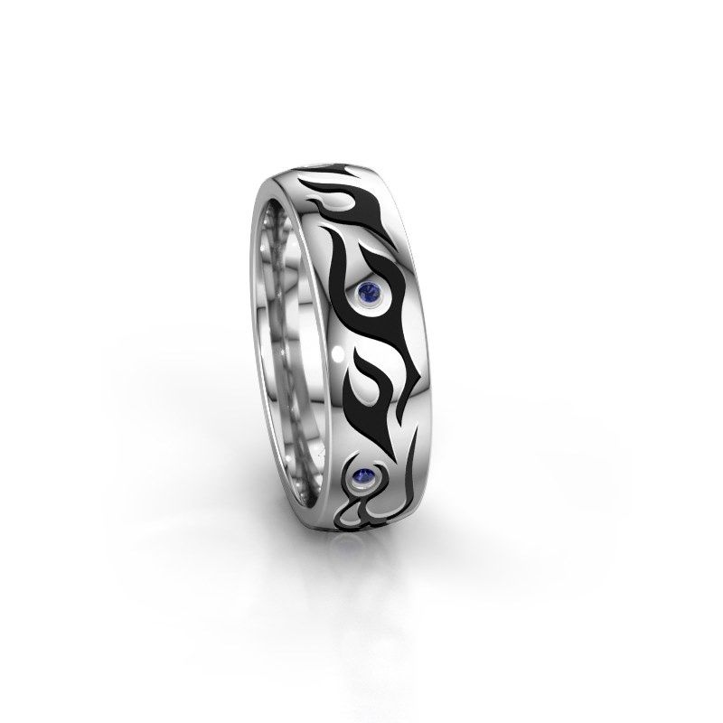 Afbeelding van Trouwring WH3050L26P<br/>585 witgoud ±6x2 mm