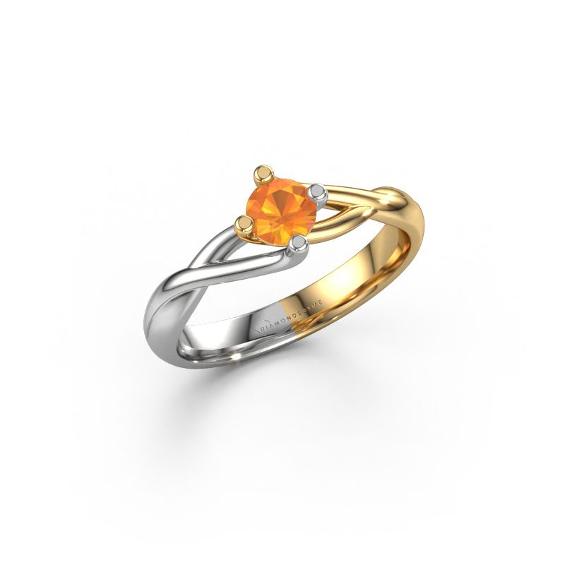 Ring Paulien 585 gold citrin 4.2 mm