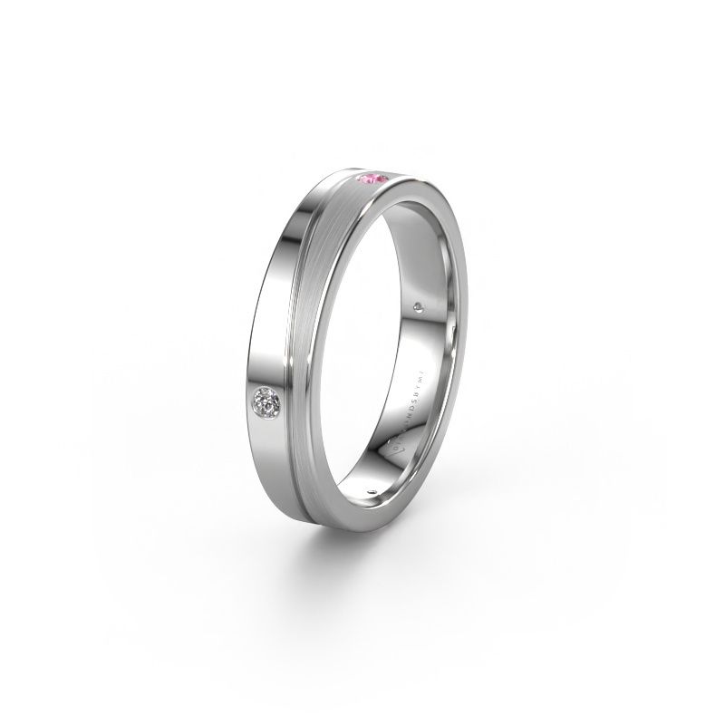 Ehering WH0901L14APM 950 Platin Pink Saphir ±4x1.7 mm