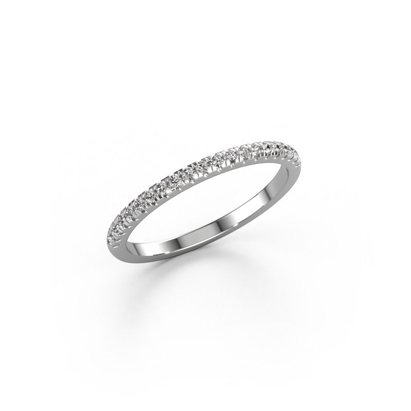 Vorsteckring SRH0411B10H4 585 Weißgold Diamant 0.158 crt