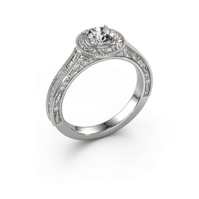 Verlobungsring Alice RND 950 Platin Lab-grown Diamant 0.68 crt